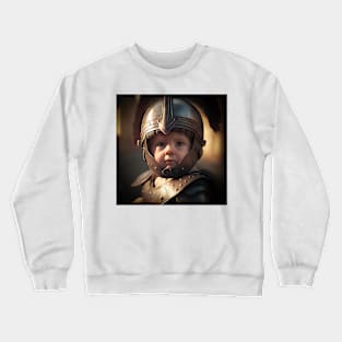 A Cute Gladiator Baby Crewneck Sweatshirt